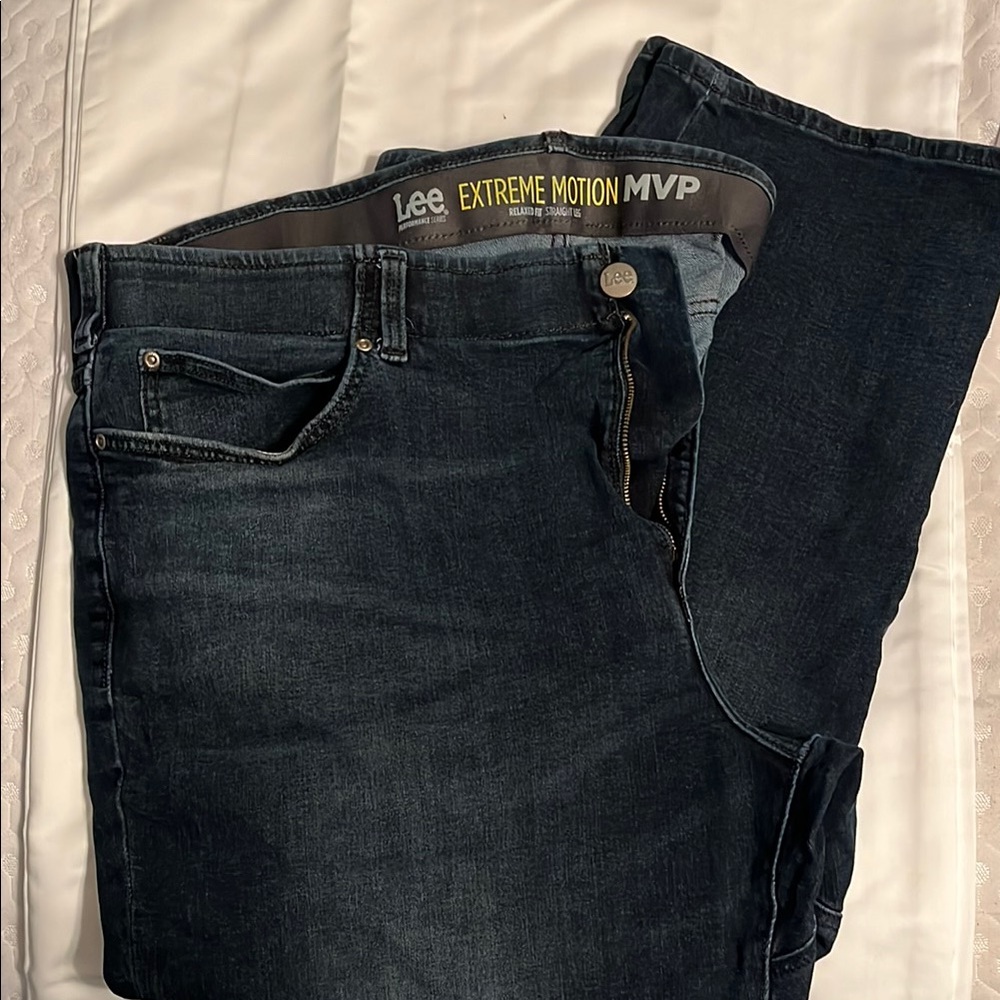 Lee Men's Extreme Motion MVP Jeans - Dark Wash